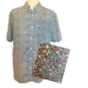 Penny Stock “The Penny Label” Button Down Shirt Medium Revolve Floral Bloomcore